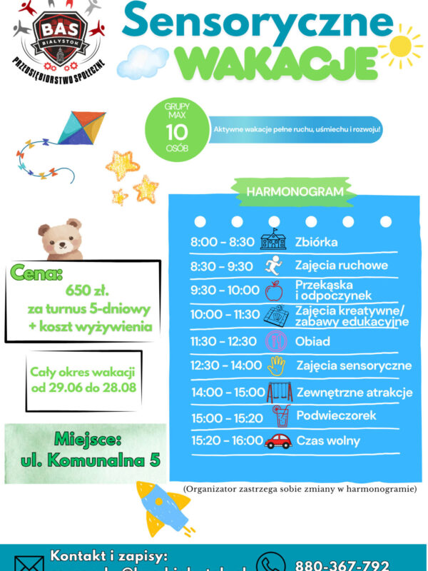 Sensoryczne wakacje